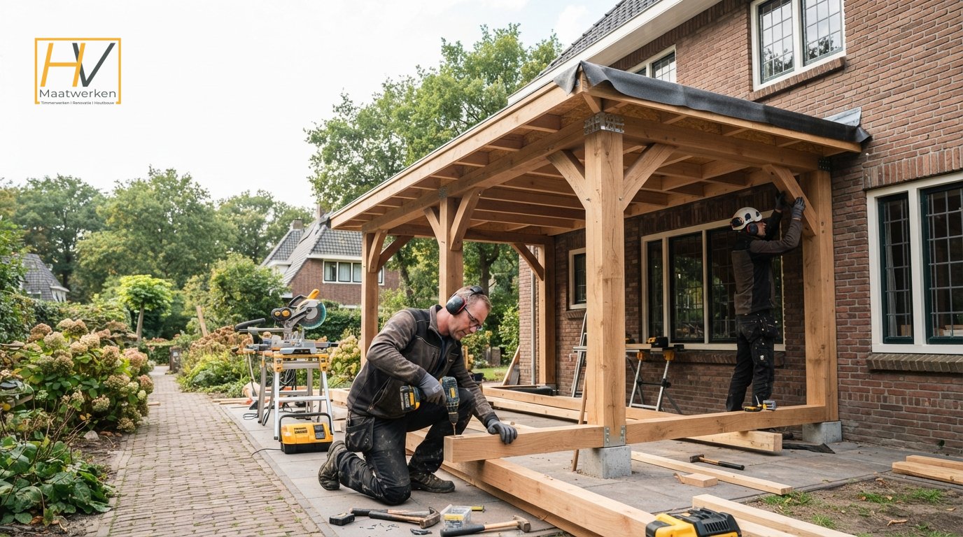 Houten veranda bouwen: vakmanschap in Harderwijk en omstreken