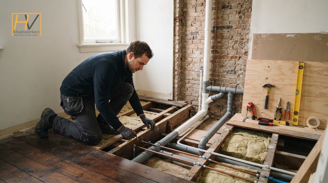 Badkamer verplaatsen in huis: alles over de technische haalbaarheid en planning