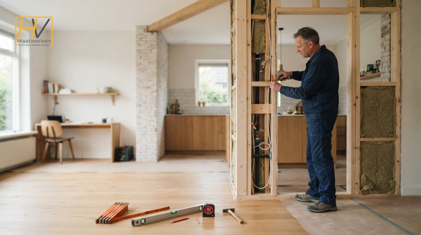 Woning herindelen met een aannemer: zo maak je ruimte die werkt