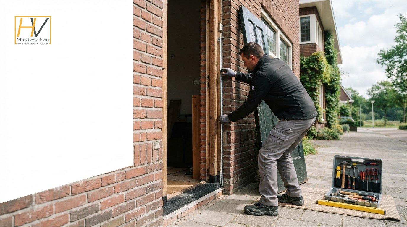 Nieuwe voordeur plaatsen: zo bereid je de montage goed voor